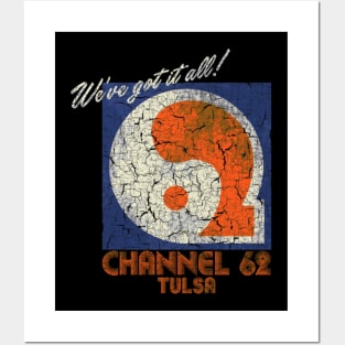 UHF Channel 62 Posters and Art